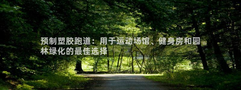 谈球吧真人：预制塑胶跑道：用于运动场馆、健身房和园
林绿化的最佳选择