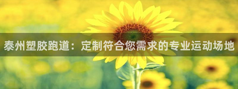 谈球吧娱乐app下载官网苹果手机：泰州塑胶跑道：定制符合您需求的专业运动场地