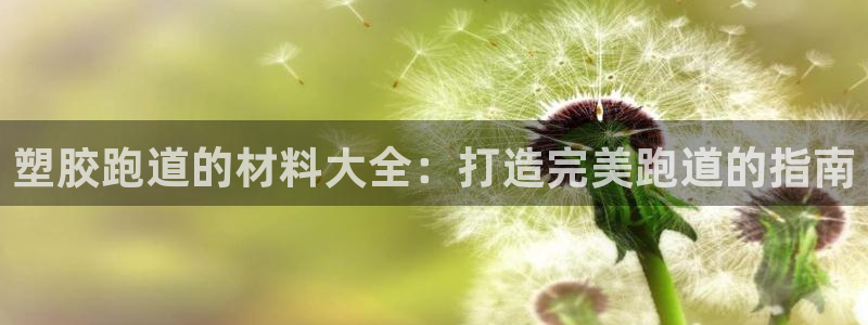 谈球吧首页：塑胶跑道的材料大全：打造完美跑道的指南
