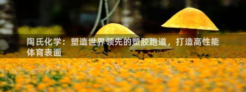 谈球吧怎么样：陶氏化学：塑造世界领先的塑胶跑道，打造高性能
