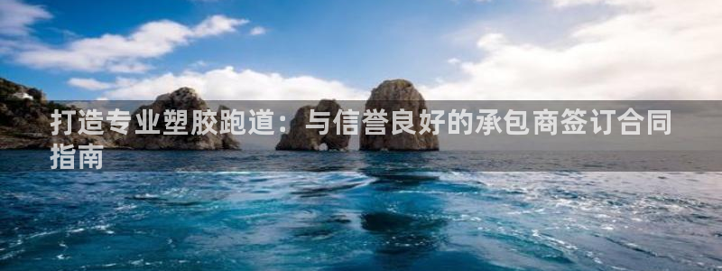 谈球吧网站：打造专业塑胶跑道：与信誉良好的承包商签订合同
指