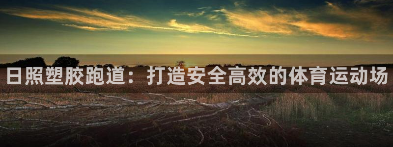 谈球吧平台app下载网址:日照塑胶跑道:打造安全高效的体育运